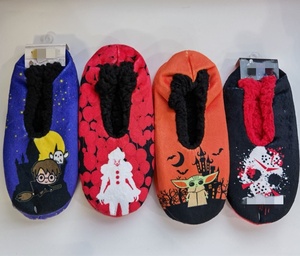 Homme Hommes Chaussons d'intérieur <span class=keywords><strong>en</strong></span> velours léger doublés Sherpa avec semelle souple et antidérapante pour la maison - Product Image 3