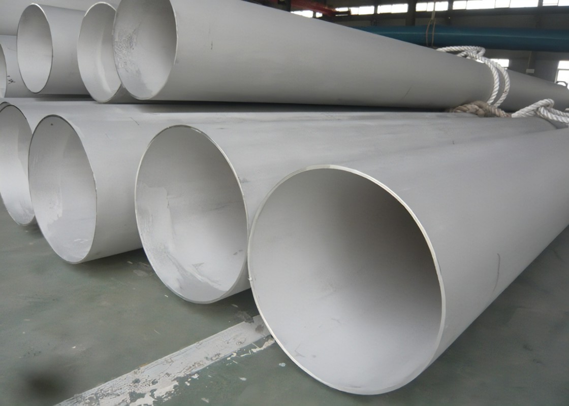 Sch5s To Sch160s TP304 Seamless Stainless Steel Welded Pipe Grain Grinding 180