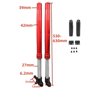 Tuttio 39*42mm Front Fork Suspension for Motorcycle/Pitbike with <strong>Shock</strong> Absorber <strong>MOTO</strong> Modified - Product Image 1