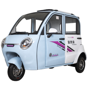 Mini-voiture FGQ avec tricycle entièrement fermé, quatre portes ouvrables, trois roues, pour passagers adultes, voiture à trois roues Tango - Product Image 3
