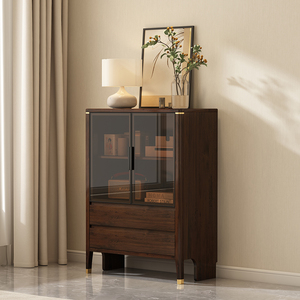 <span class=keywords><strong>Credenza</strong></span> Moderna di Lusso con Luci LED e Ante in Vetro, Vetrina per Arredamento <span class=keywords><strong>Soggiorno</strong></span> - Product Image 1