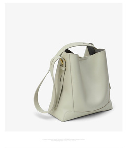 Sac panier en cuir véritable, tendance et élégant, sac à bandoulière pour femme - Product Image 5