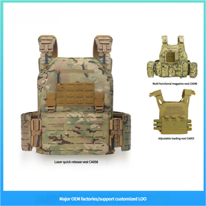 Gilet tattico a prova di pugnalata tattico multifunzione personalizzato impermeabile - Product Image 2