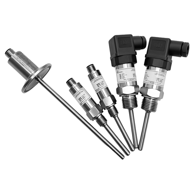 Spring Loaded PT100 RTD Temperature Sensor M8 G1/4 Thread Stainless Steel Probe for Machinery and Mold Temperature Measurement