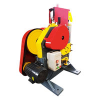 Machine industrielle combinée de découpe d'acier - Poinçonnage et cisaillement pour barres rondes, profilés et aciers angulaires