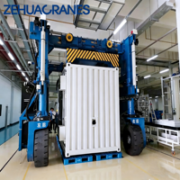Chariot porte-conteneurs avancé pour le transport portuaire avec moteur et boîte de vitesses pour une manutention efficace des conteneurs à moments de charge élevés