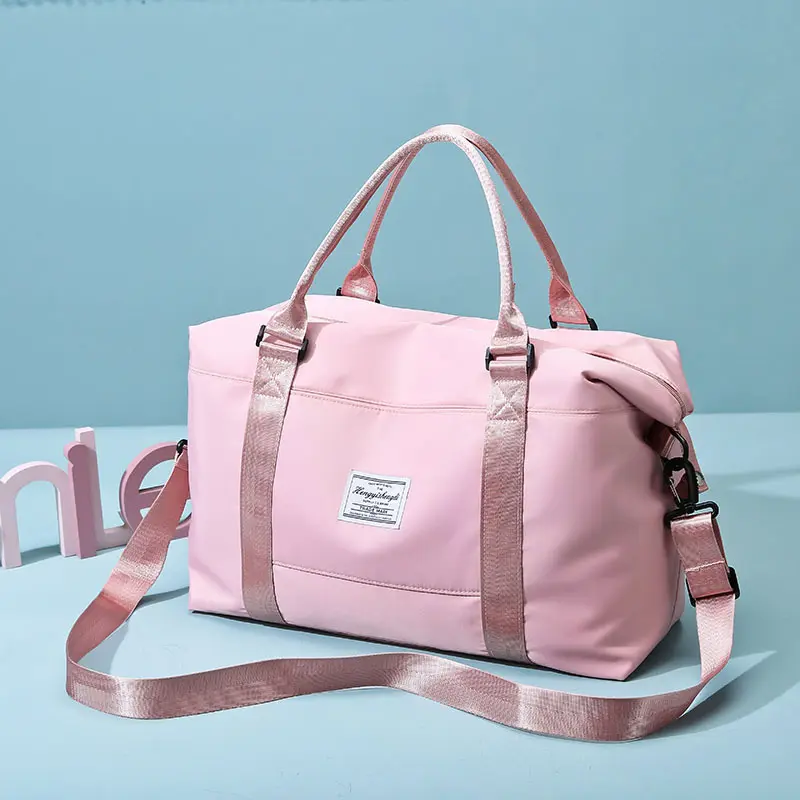 New travel handbags dry wet separation bags women sport fitness business trip duffle bag large capacity lightweight storage