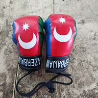 Usine pas cher prix USA américain drapeau personnalisé gant miroir de voiture simule Mini boxe pendentifs accessoires à l'intérieur du miroir de voiture