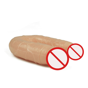 Dildo double tête en forme de <span class=keywords><strong>U</strong></span> pour la masturbation féminine, sensation extrême et expérience à double usage - Product Image 1