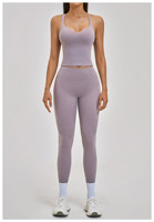 Soutien-gorge de sport respirant pour femme, dos croisé, pour le yoga et l'entraînement en salle de sport