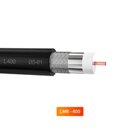 Câble coaxial LMR400 à faible perte 50 Ohm avec connecteur N mâle pour antenne 4G 5G, longueur personnalisée, vente en gros