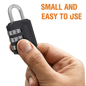 CH-17C Khóa Kết Hợp Chắc Chắn Cứng Bảo Mật Cao 3 Chữ Số Có Thể Đặt Lại Được Khóa Có Chìa Khóa - Product Image 5