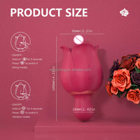 MS Klitoris-Stimulator Rosen-Sexspielzeug Vibrator für Frauen Klitoraler Stimulator Nippelsauger Saugender Rosen-Vibrator