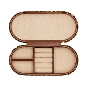 Bán Buôn Tùy Chỉnh Phụ Nữ Mới Thiết Kế Sang Trọng Biểu Tượng Tùy Chỉnh Vừa Du Lịch Da Lưu Trữ Đồ Trang Sức Hộp Trường Hợp - Product Image 2