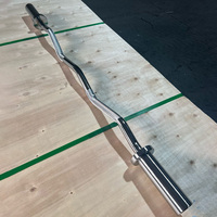 Barre de musculation OKPRO, vente en gros, logo personnalisé, usage commercial, 1,2 m, pour entraînement de musculation