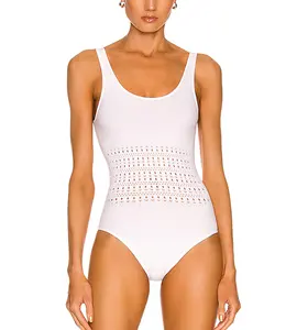 Mini taille évidé Slip Sexy élégant femmes maillot de bain une pièce Bikini