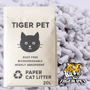 Litière pour chat en papier écologique, biodégradable, hautement absorbante, sans poussière, sans odeur, <span class=keywords><strong>livraison</strong></span> rapide - Product Image 3