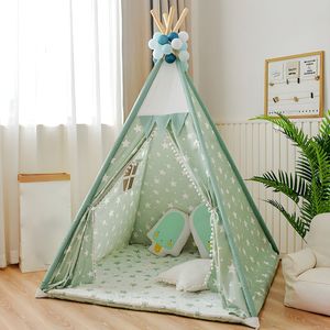 Moderna <span class=keywords><strong>Tienda</strong></span> de Campaña Infantil Triangular Portátil, <span class=keywords><strong>Tienda</strong></span> de Campaña <span class=keywords><strong>Tipi</strong></span> Plegable para Dormir en Interiores, <span class=keywords><strong>Tienda</strong></span> de Campaña Infantil para Decoración del Hogar - Product Image 1