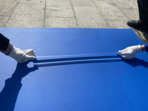 선형 프레넬 렌즈 초점 거리 300mm 광학 선형 렌즈 초점은 라인 아크릴 렌즈입니다 - Product Image 3