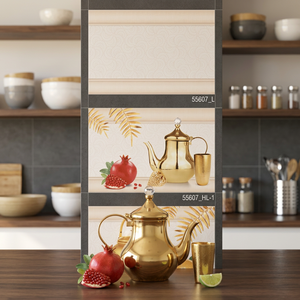 Azulejos de Pared 3D para Cocina y Baño Estilo Japonés, 300x450mm, Cerámica Esmaltada con Acabado Brillante, Ladrillo Refractario para Diseño Interior y Exterior - Product Image 1