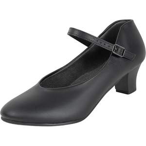 Chaussures de danse latine Dynadans pour femmes, talon de 1,5 pouces, sangle de cheville - Product Image 1