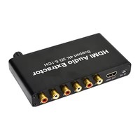 Extracteur audio compatible 5.1CH 4K 3D, décodeur coaxial vers RCA AC3/DST, convertisseur analogique pour amplificateur 5.1, pour lecteur DVD PS4