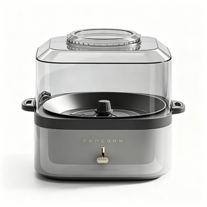 Macchina per Popcorn Mini da 850W, Portatile, con Olio da Cucina, per Preparare Popcorn al Cioccolato e Miele, Diversi Gusti - Product Image 2