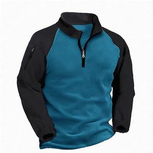 Sudadera con Capucha Personalizada, 370 Gramos, Secado Rápido, Impermeable, Bordado 3D, Top de Invierno, Sudadera con Cierre de Cremallera de un Cuarto para Golf, Corte Regular - Product Image 6