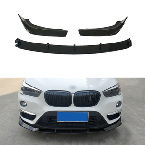 Kit Carrozzeria Labbro Anteriore per <span class=keywords><strong>BMW</strong></span> <span class=keywords><strong>X1</strong></span> <span class=keywords><strong>F48</strong></span> F49 2017+ Spoiler Paraurti Anteriore Accessori Auto Labbro Spoiler Anteriore Nero Lucido - Product Image 1