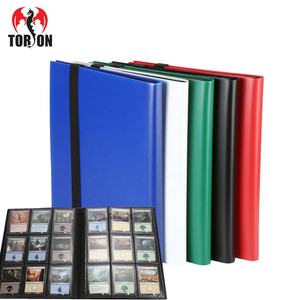 Album de cartes de jeu Torson personnalisé en gros avec couverture en PP, 9 pochettes, capacité de 360+ cartes, compatible Yugioh CCG, avec protège-cartes à chargement latéral - Product Image 4