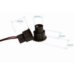 Factory Wholesale Recessed Sensores De Puerta Mounted Door Switch Alarm <strong>Sensor</strong> Detector Magnetic Contact - Product Image 2