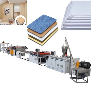 Panneau en mousse <span class=keywords><strong>PVC</strong></span> de construction CE CPVC WPC Ligne de production automatique de panneaux muraux et de plaques à double vis - Product Image 1