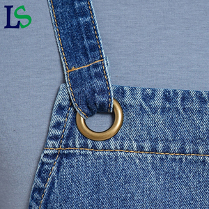 Tablier de cuisine résistant à l'usure pour coiffeur Tabliers de cuisine ajustables en jean denim avec étiquette de logo personnalisée - Product Image 3