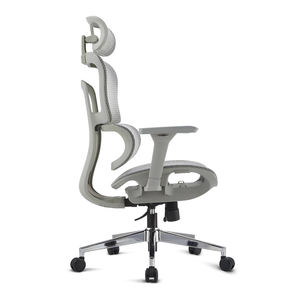 ที่วางแขนพนักพิง2D สูงเก้าอี้สำนักงานปรับเอนได้ตามหลักสรีรศาสตร์พร้อมพนักพิงศีรษะ - Product Image 2