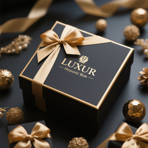 Caja de Joyería de Lujo con Forma de Libro y Logotipo Personalizado, Caja de Regalo Magnética de Cartón con Color Personalizado y Cinta de Papel para Empaque - Product Image 2