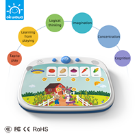 Máquina de Aprendizaje por Voz Educativa para Niños Pequeños, Suministro de Fábrica, Juguete Interactivo Multifuncional con Tarjetas de Estudio y Rompecabezas