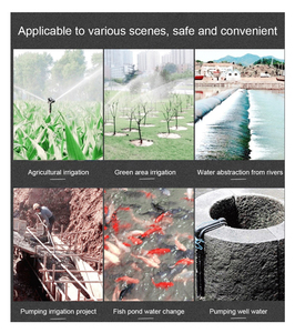 Bomba de Agua Sumergible de Pozo Profundo de 0.5HP 370W de Acero Inoxidable para Riego Agrícola - Product Image 6