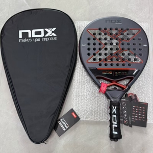 Raqueta de Pádel Factory NOX AT10 Genius18K 2025, Raqueta de Pádel de Fibra de Carbono, Duradera, OEM/ODM, Cancha de Pádel para Jugadores Profesionales - Product Image 1