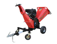 Broyeur de branches mobile double usage (humide/sec) haute puissance pour branches et sciure de bois, 15 cm max.