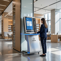 Kioscos de Autopago para Bibliotecas HAUMR, Kiosco Inteligente de Autoservicio para Bibliotecas que Integra Funciones de Préstamo, Devolución y Registro