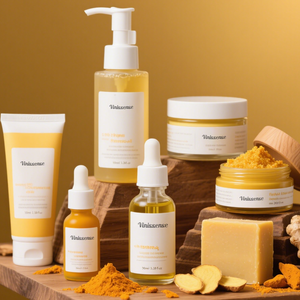 Özel etiket krem hafifletir cilt kızarıklık beyazlatma parlatıcı Glow karanlık noktalar zerdeçal yüz kremi cilt bakımı için Set - Product Image 1