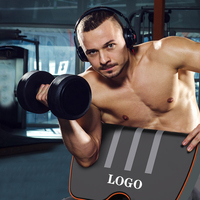Banc de musculation pliable multifonctionnel en acier ZJFIT, capacité de 200 kg, entraînement de force en intérieur, exercices de sit-up