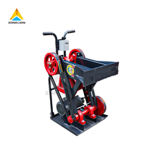 Utilisation de chantier de construction essence bourrage pilon vibrateur grenouille compacteur pilon sautant grenouille compacteur pour fondation