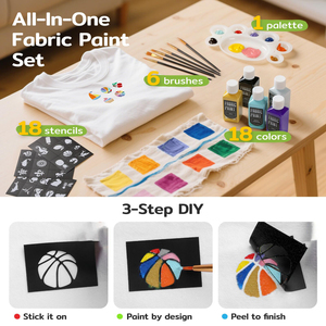 Pintura Profesional para Tela de 25 ml, Permanente, No Tóxica, para Dibujar y Decorar Ropa, Camisetas y Zapatos - Product Image 4