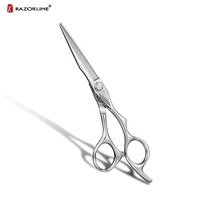Coffret de ciseaux de coiffure professionnels en acier Damas du Japon, logo personnalisé, acier inoxydable