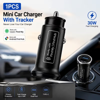 Localisateur GPS pour clés avec fonction anti-perte, sans carte SIM, construction en alliage d'aluminium, compatible iOS et Android
