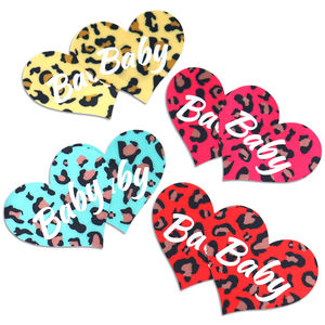 Décoration de luxe Sexy seins rouges Pasties personnalisés femme mamelon Pasties fantaisie sein adhésif mamelon couverture autocollants - Product Image 4