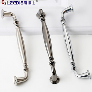 Lcedis Cabinet <b>Door</b> <b>Handle</b> Zinc Alloy Bar Shape European Style Durable Furniture Hardware <b>Handle</b> - Product Image 2