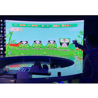 Funspace Projection interactive Mouvement numérique Jeu de tir interactif Tir à l'arc Simulateur de réalité