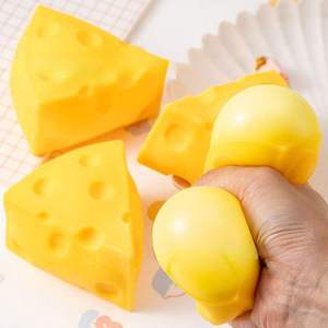Juguetes Blandos de Queso 3D, Recuerdos de Fiesta, Antiestrés, Regalo de Navidad - Product Image 1